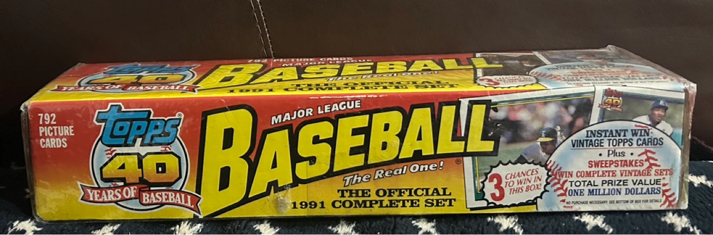 1991 Topps Baseball 40 Years of Baseball Complete Set - photo 2