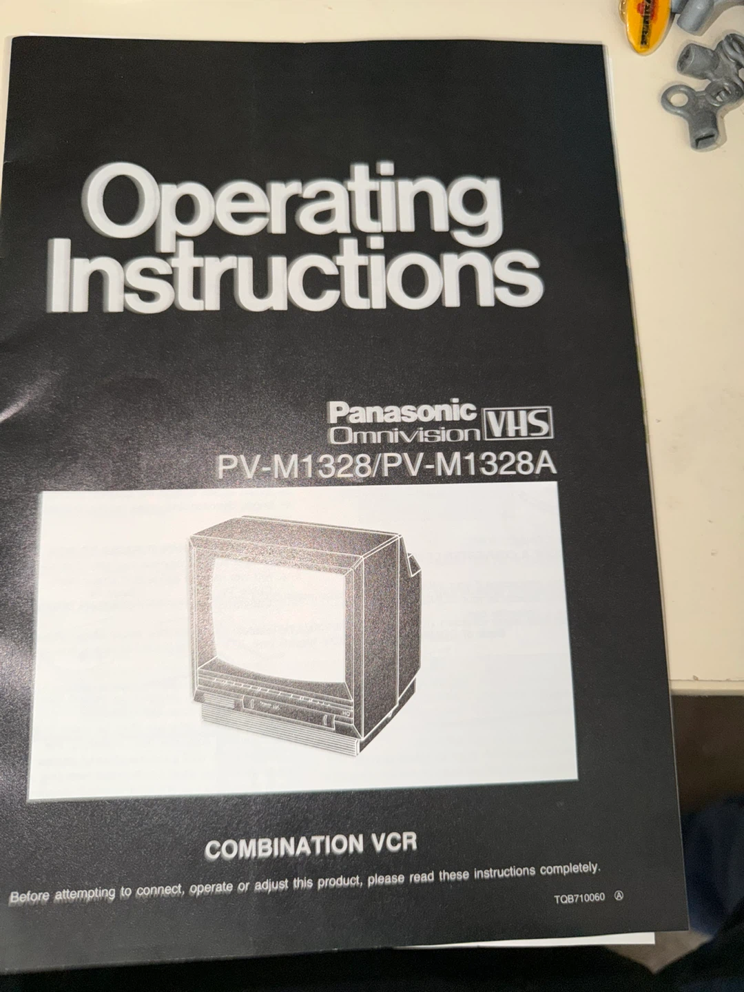 Operating instructions for the Panasonic Omnivision