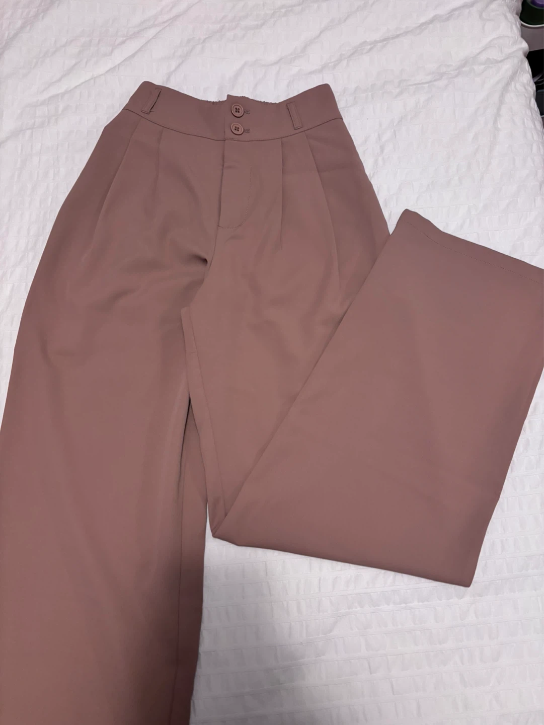 Brown Wide Leg Trousers - photo 2