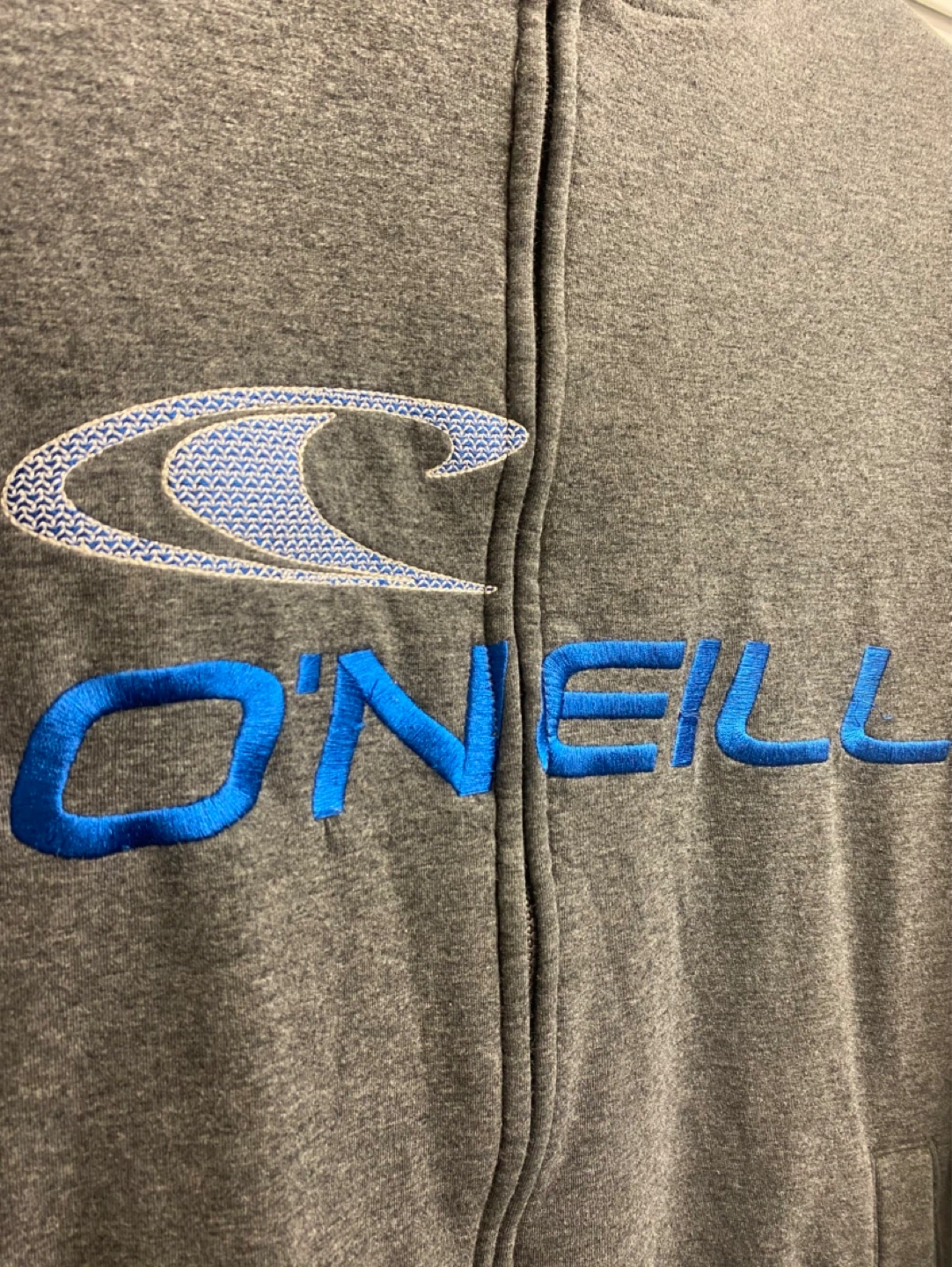 Vintage Y2K O'Neill Grey Zip-Up Hoodie XL/TG - photo 4