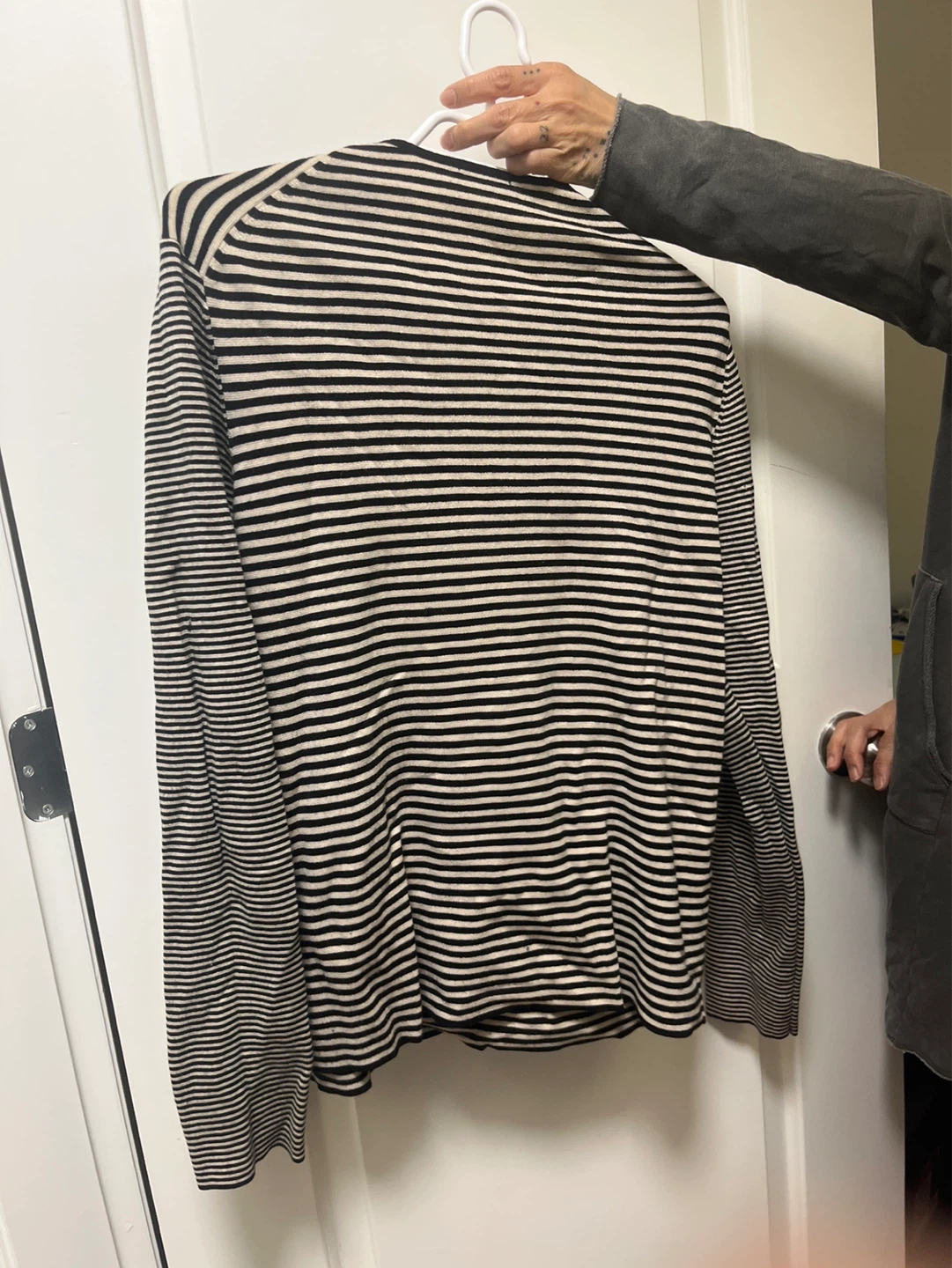 COS Striped Long Sleeve Sweater - Size L - photo 2