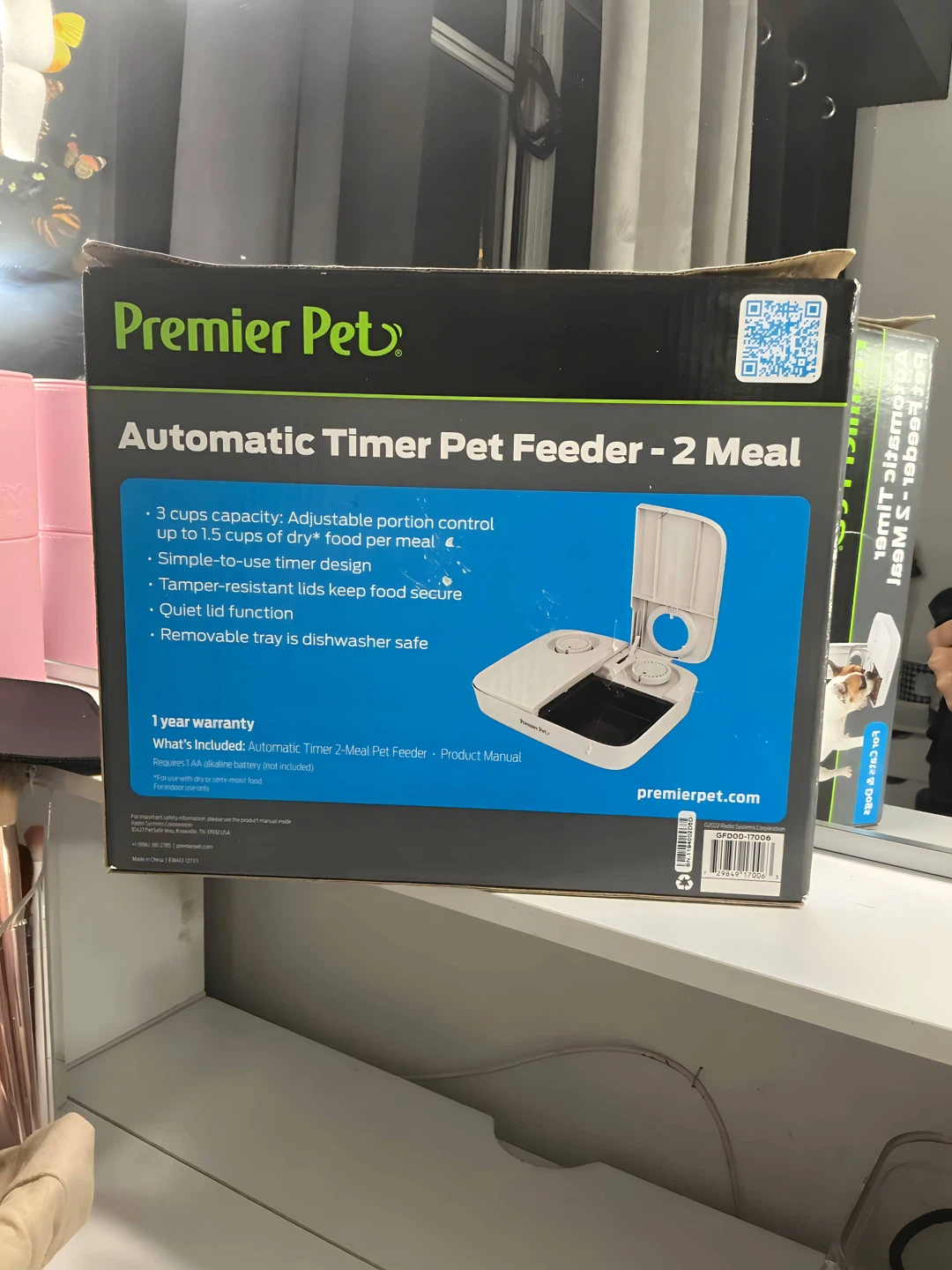 Premier Pet Automatic Timer Pet Feeder - 2 Meal - photo 2