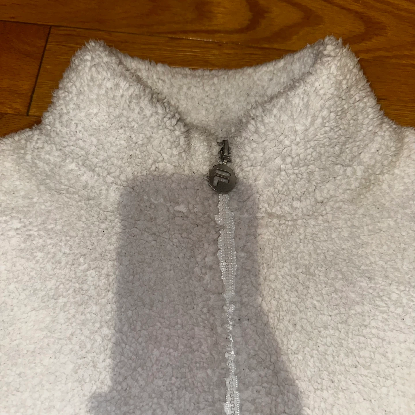 Fila Sherpa Fleece Jacket Oversized Small - photo 3