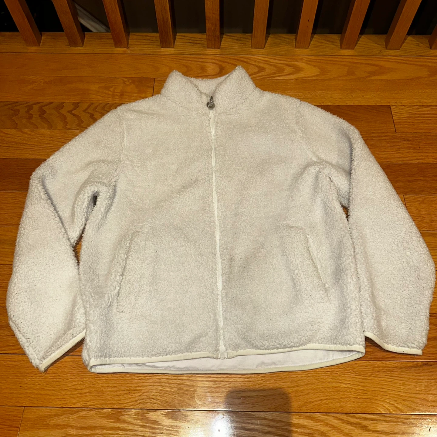 Fila Sherpa Fleece Jacket Oversized Small - photo 2