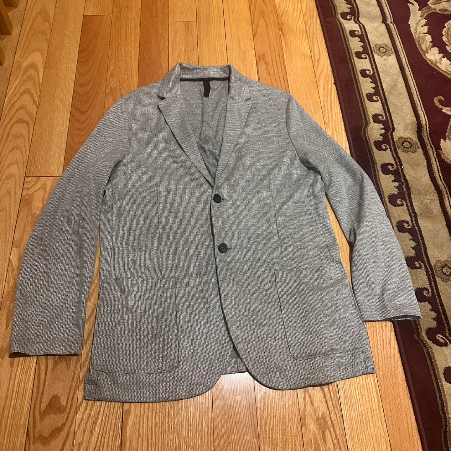 Harris Wharf London Linen Blazer Grey - photo 3
