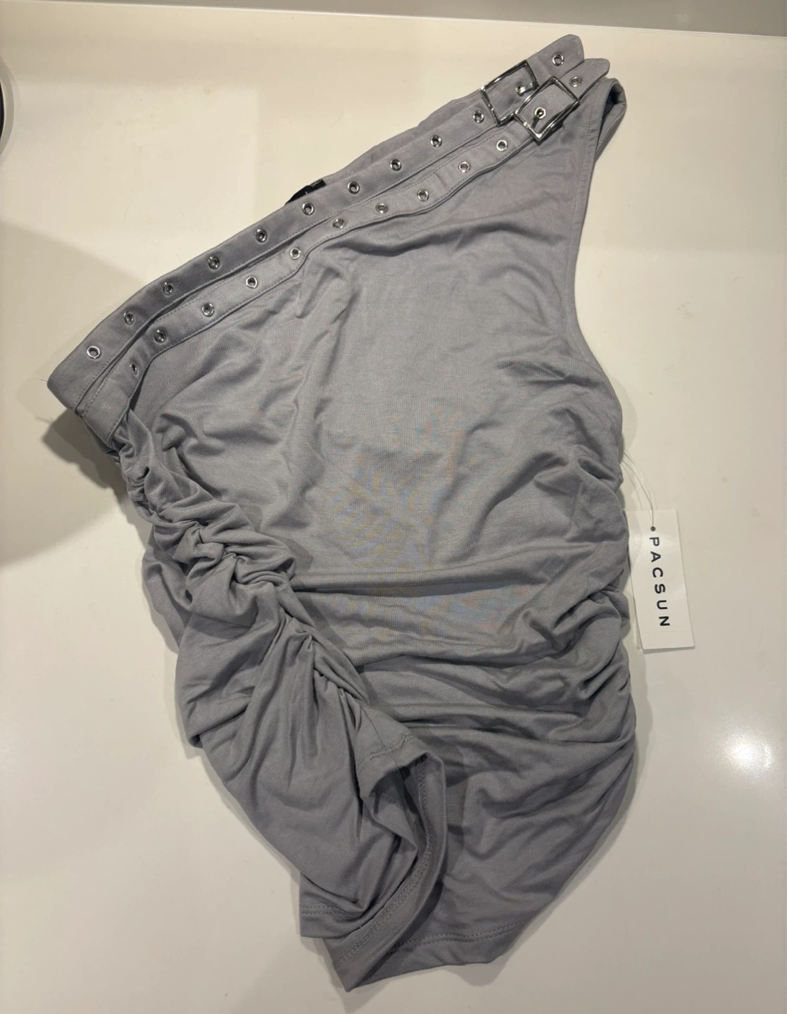 Pacsun One Shoulder Ruched Top - photo 2