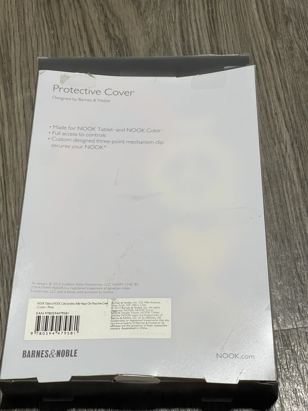 NOOK Tablet Protective Cover - Happy Chic - photo 2
