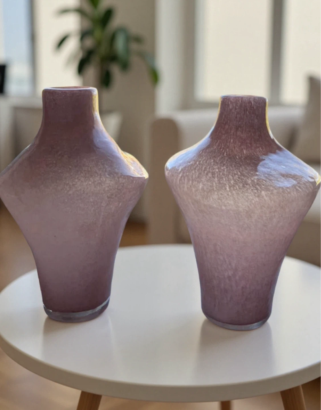 Anthropologie Smashed Glass Pink Vase 12.5 in. - photo 3