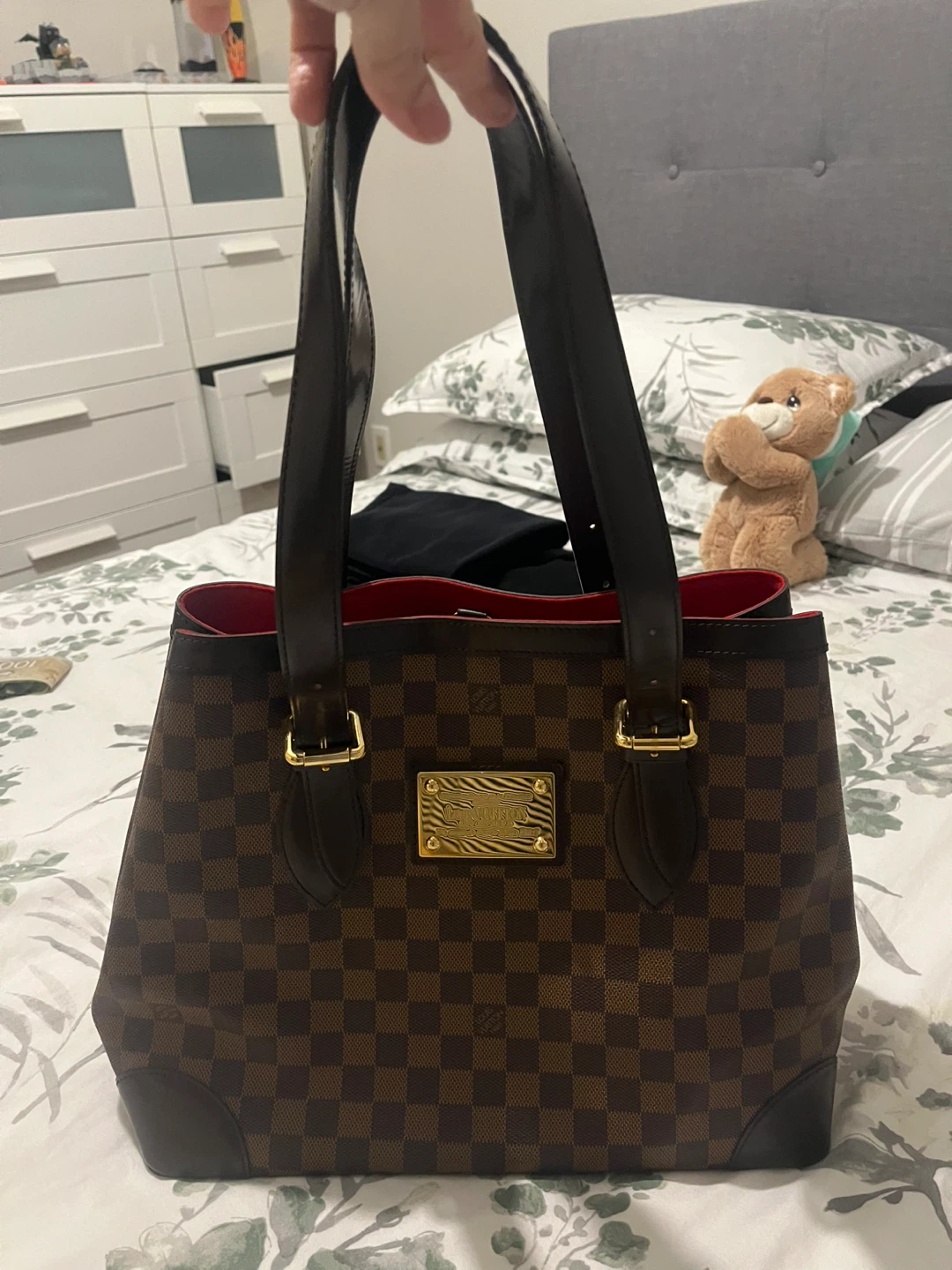 AUTHENTIC Louis Vuitton Damier Ebene Tote Bag - photo 2