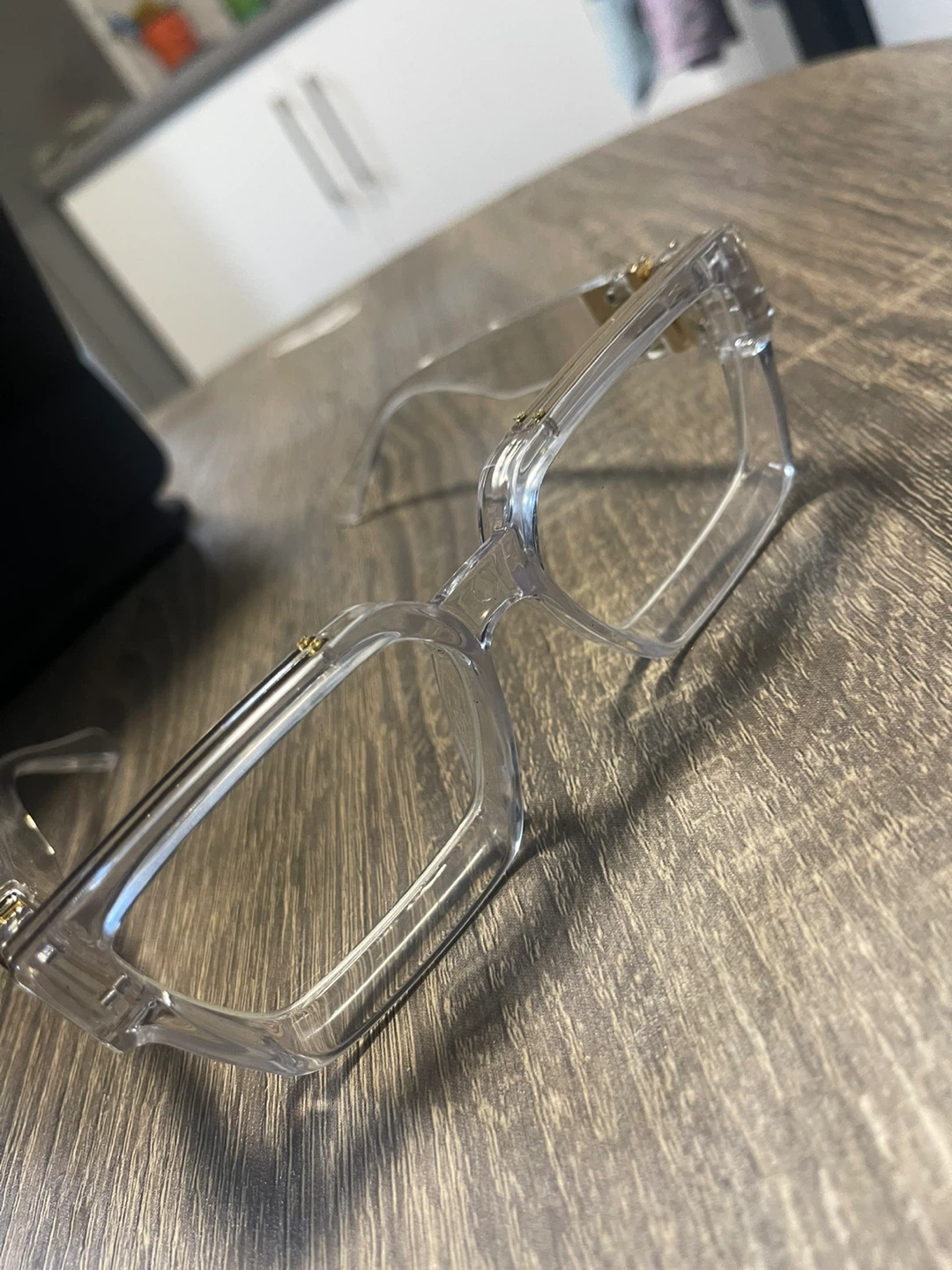 Clear Square Frame luxury Glasses… brand new - photo 3