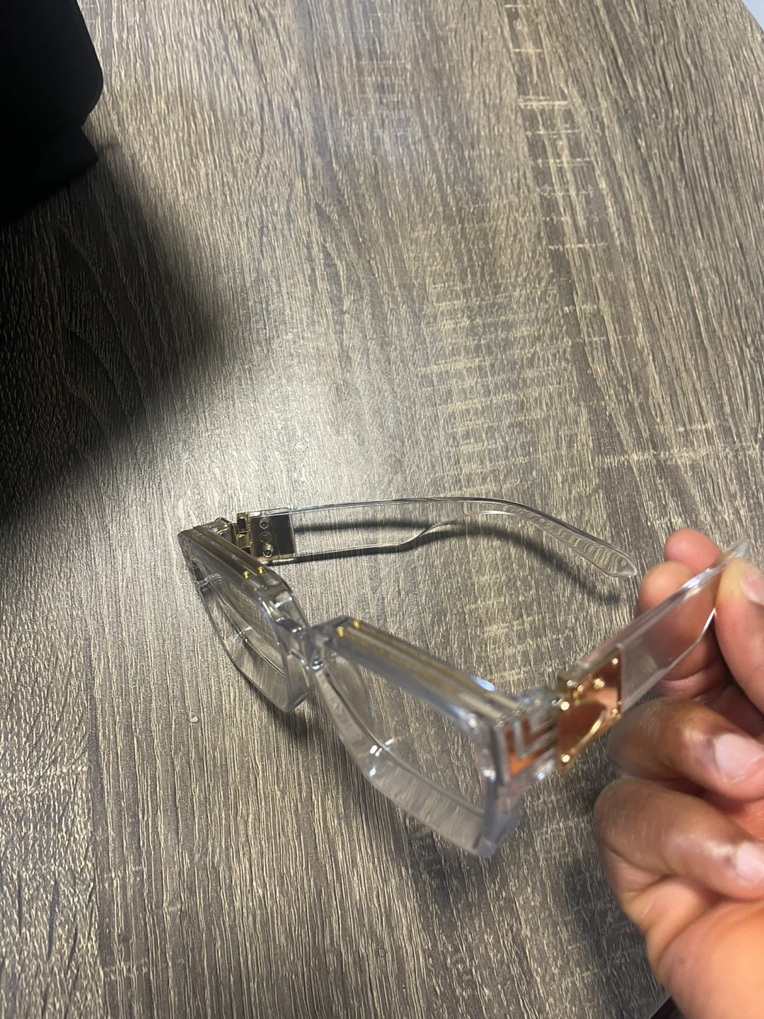 Clear Square Frame luxury Glasses… brand new