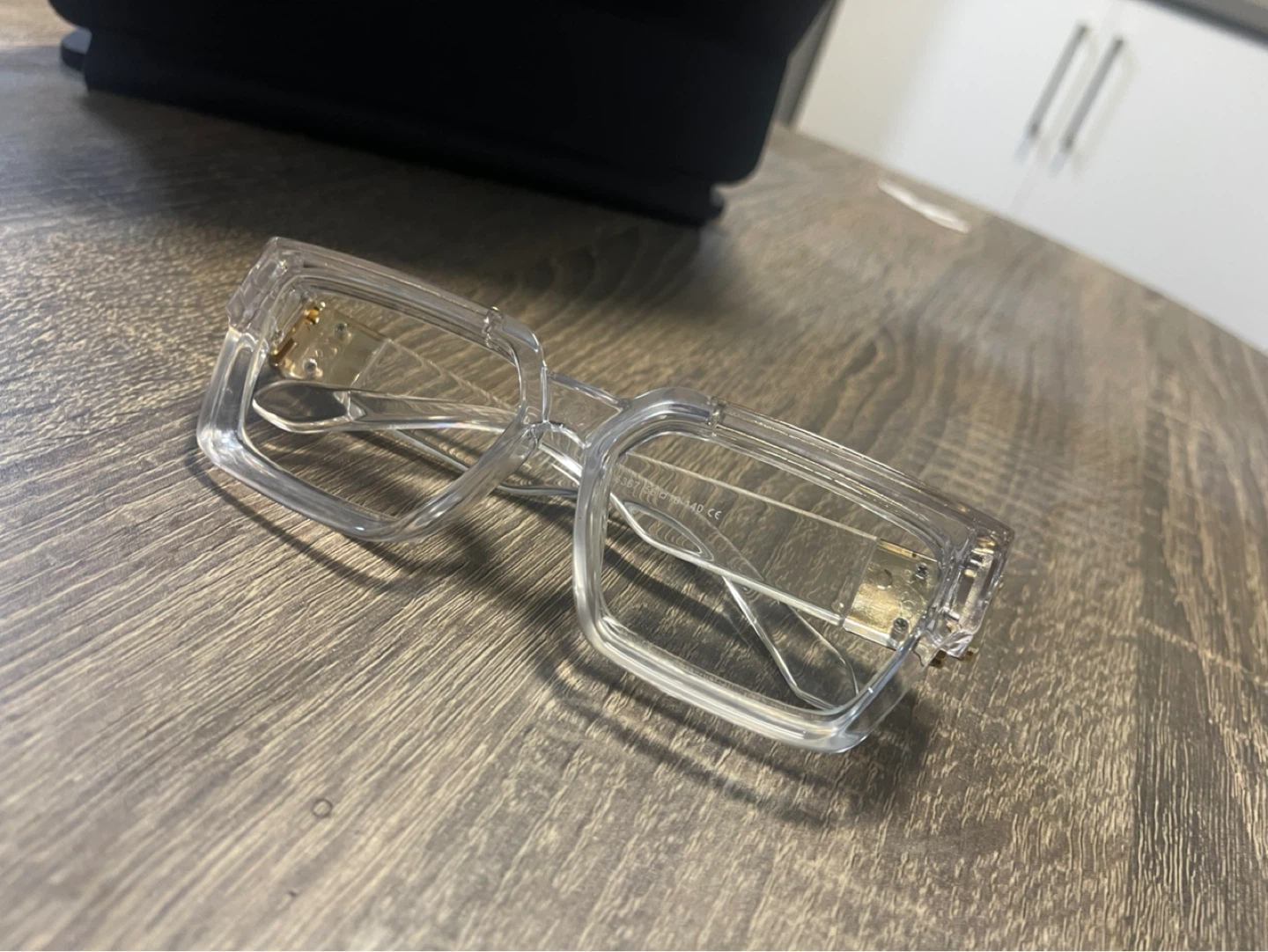 Clear Square Frame luxury Glasses… brand new - photo 2