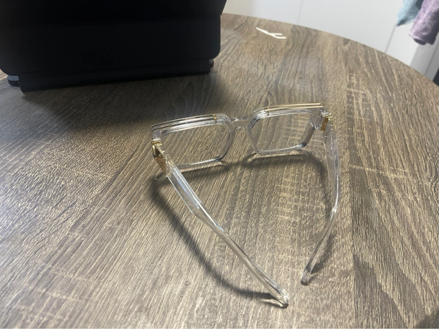 Clear Square Frame luxury Glasses… brand new - photo 5