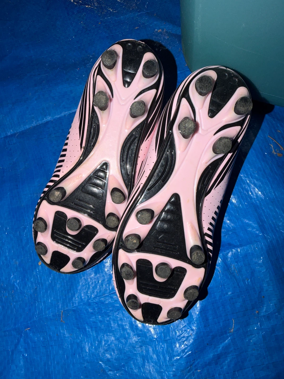 Pink Soccer Cleats Size 13 - photo 2