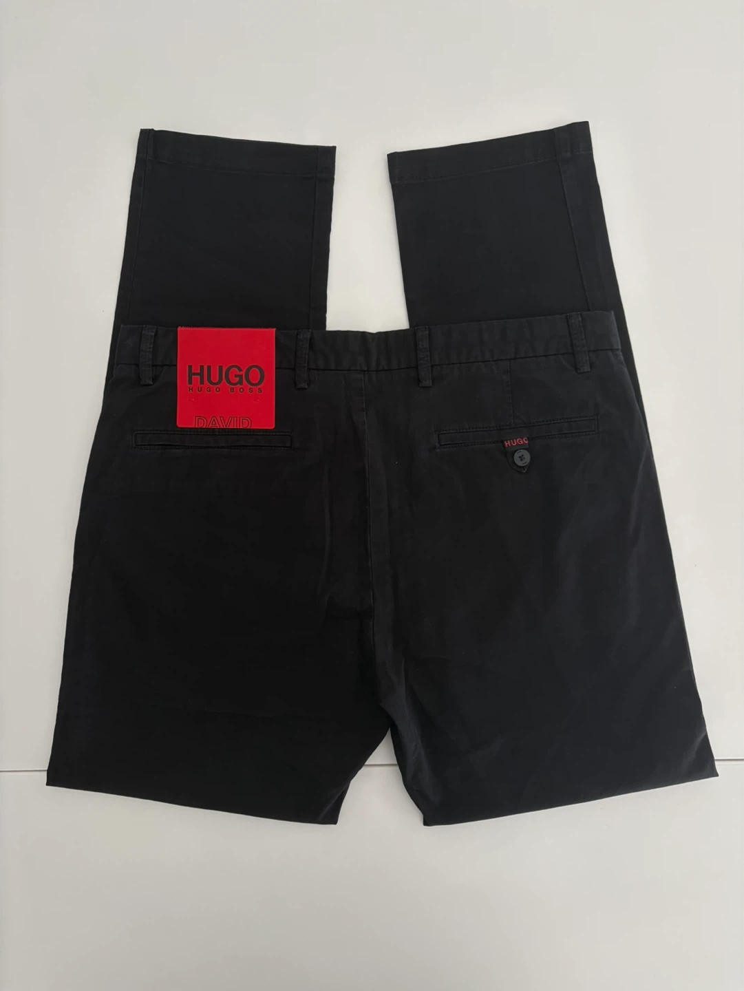 HUGO BOSS DAVID Black Chinos pants men’s - photo 3