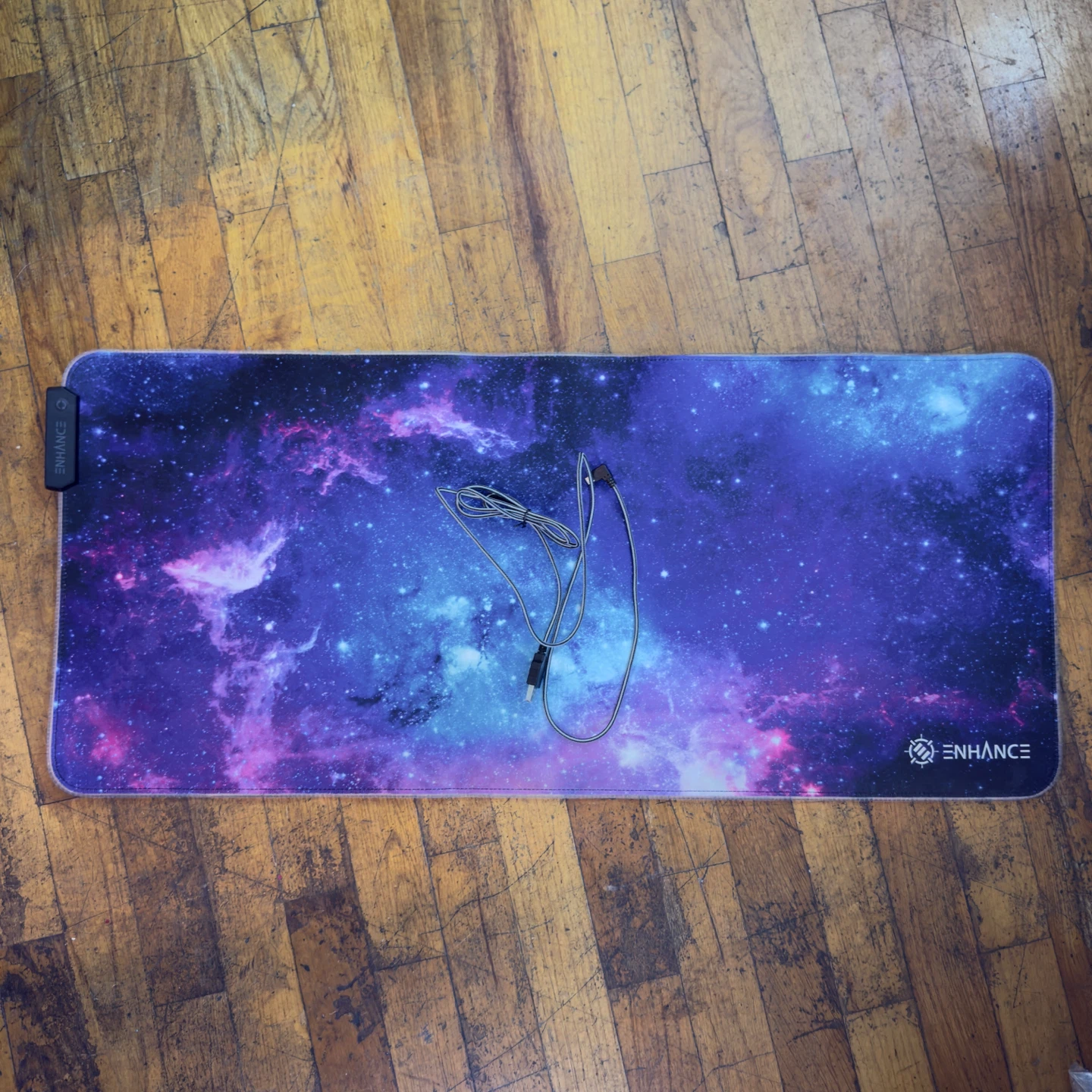 Enhance XL Gaming Mouse Pad - Galaxy Print
