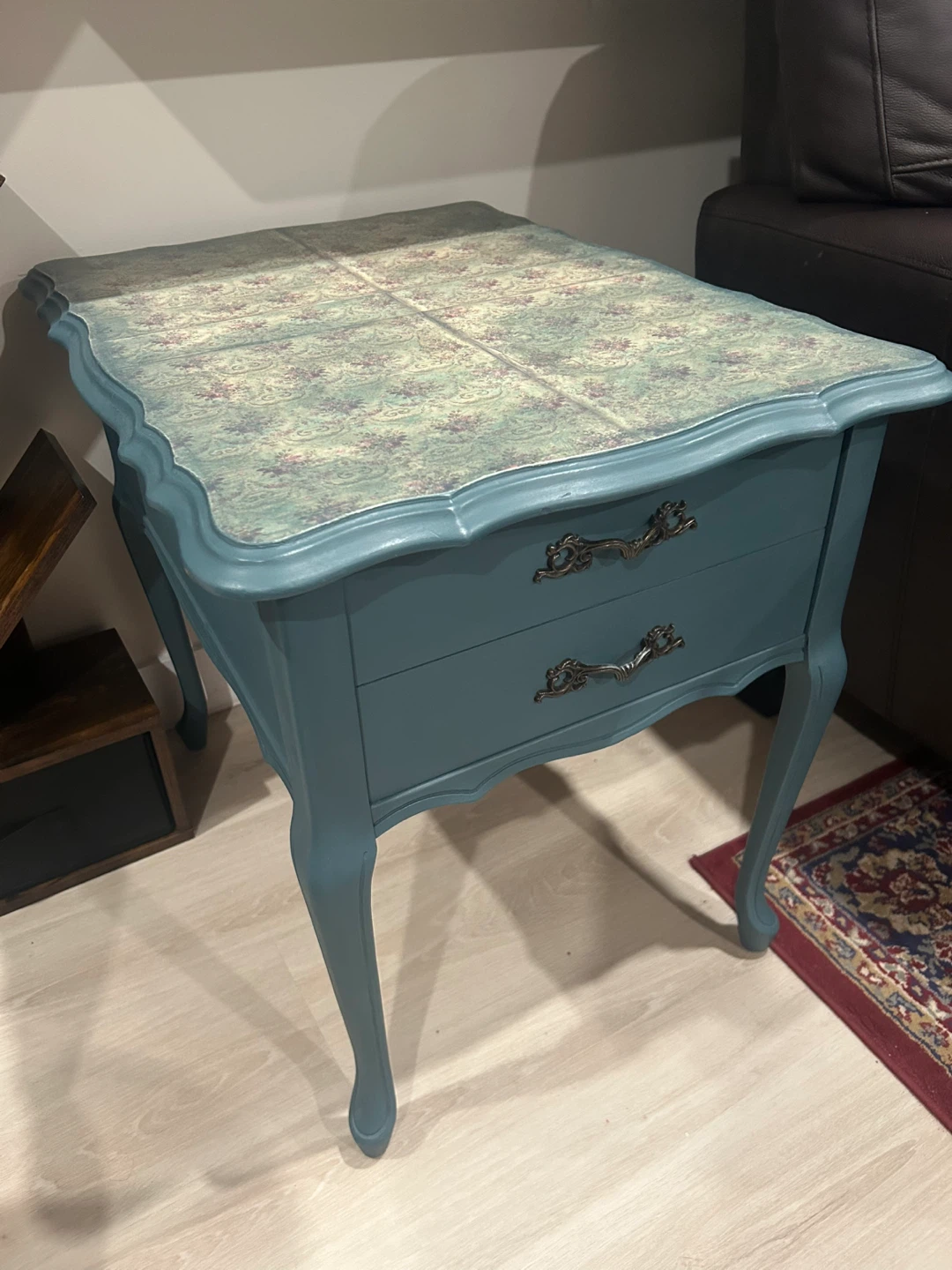 KROEHLER Side Table with Drawer - photo 5