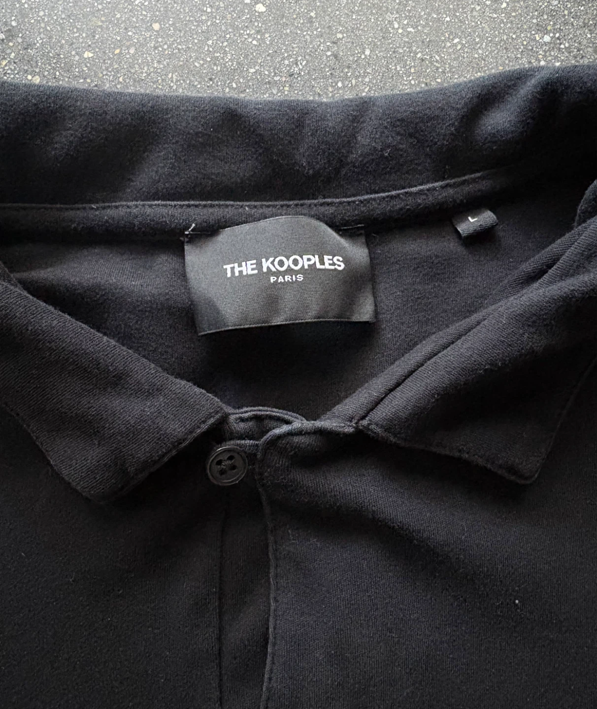 The Kooples Black Polo Shirt - photo 2