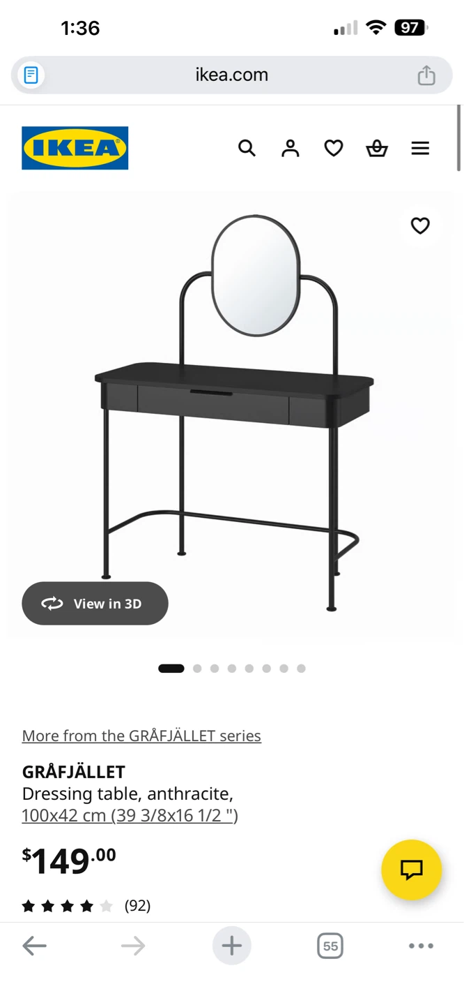 IKEA Dressing Table/ Vanity - photo 3