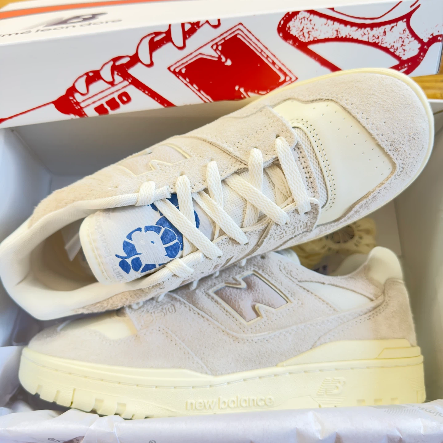 New Balance x Aim Leon Dore 550 Sneakers - US Men's 9