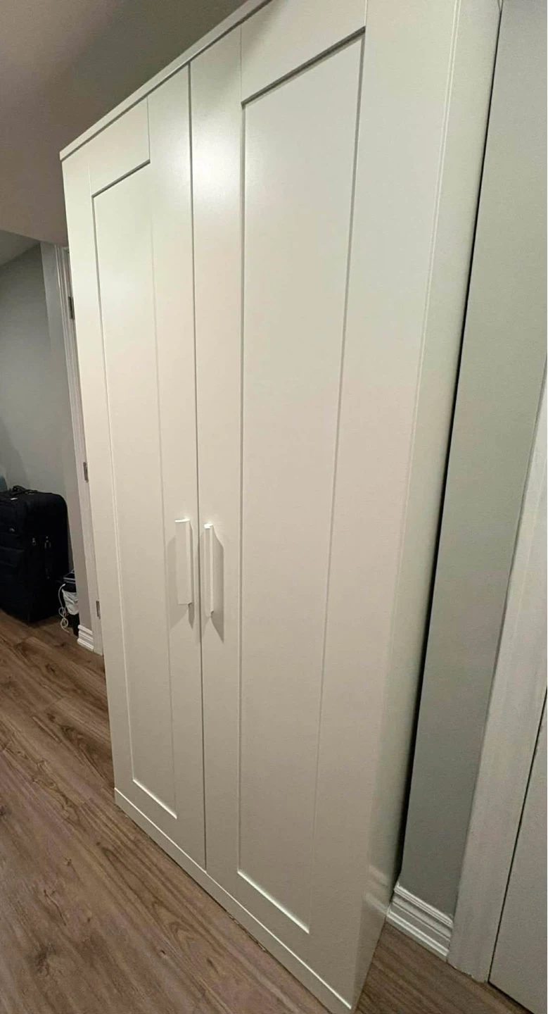 IKEA BRIMNES Wardrobe with 2 doors, white - photo 3