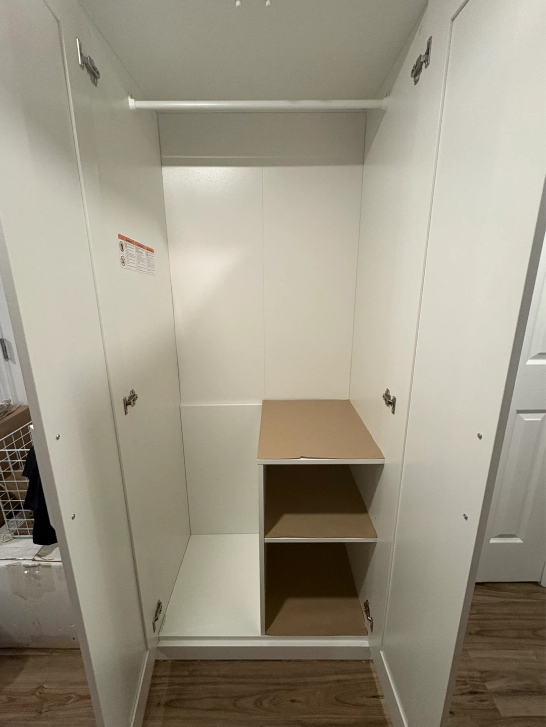 IKEA BRIMNES Wardrobe with 2 doors, white - photo 5