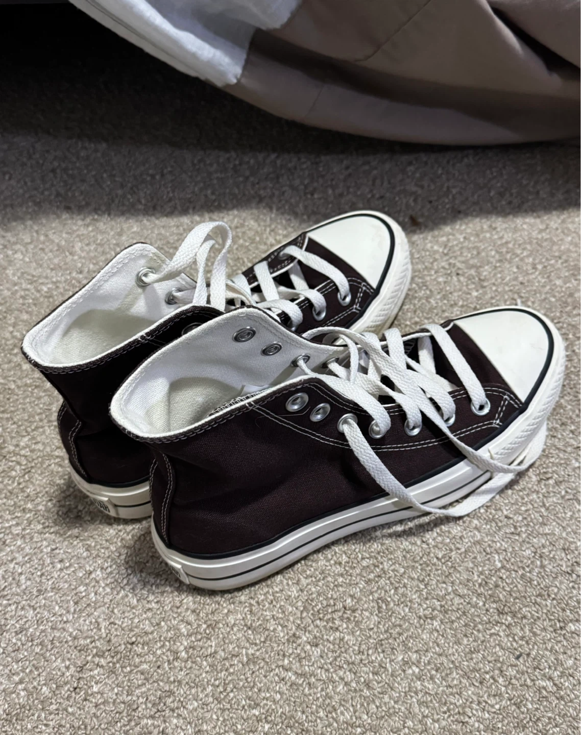 Custom Brown Chuck Taylor All Star Lift Platform Converse Shoes - photo 4