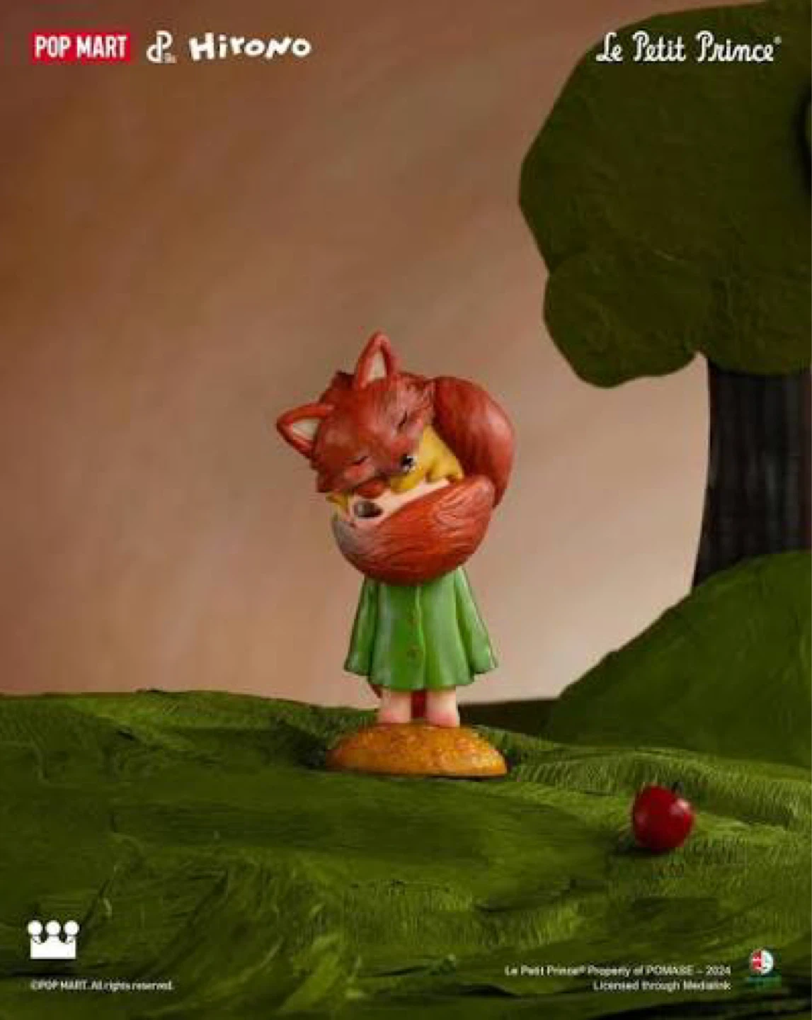 Hirono Le Petit Prince Blind Box Figure (The Fox)