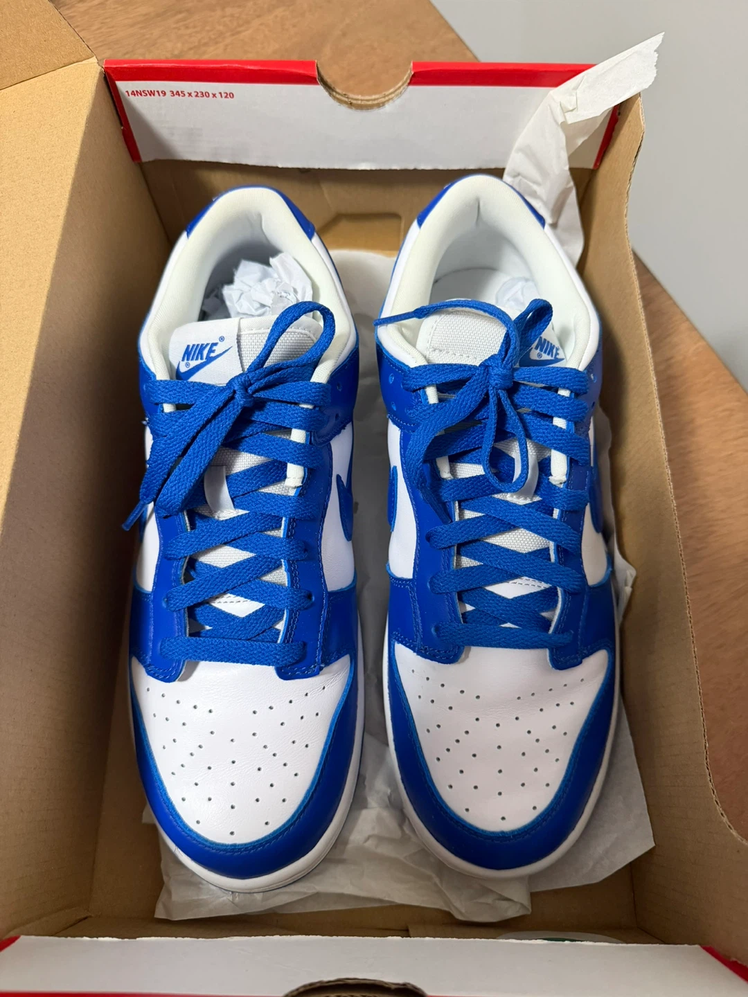 Nike Dunk Low SP White/Blue Size 9.5 - photo 3