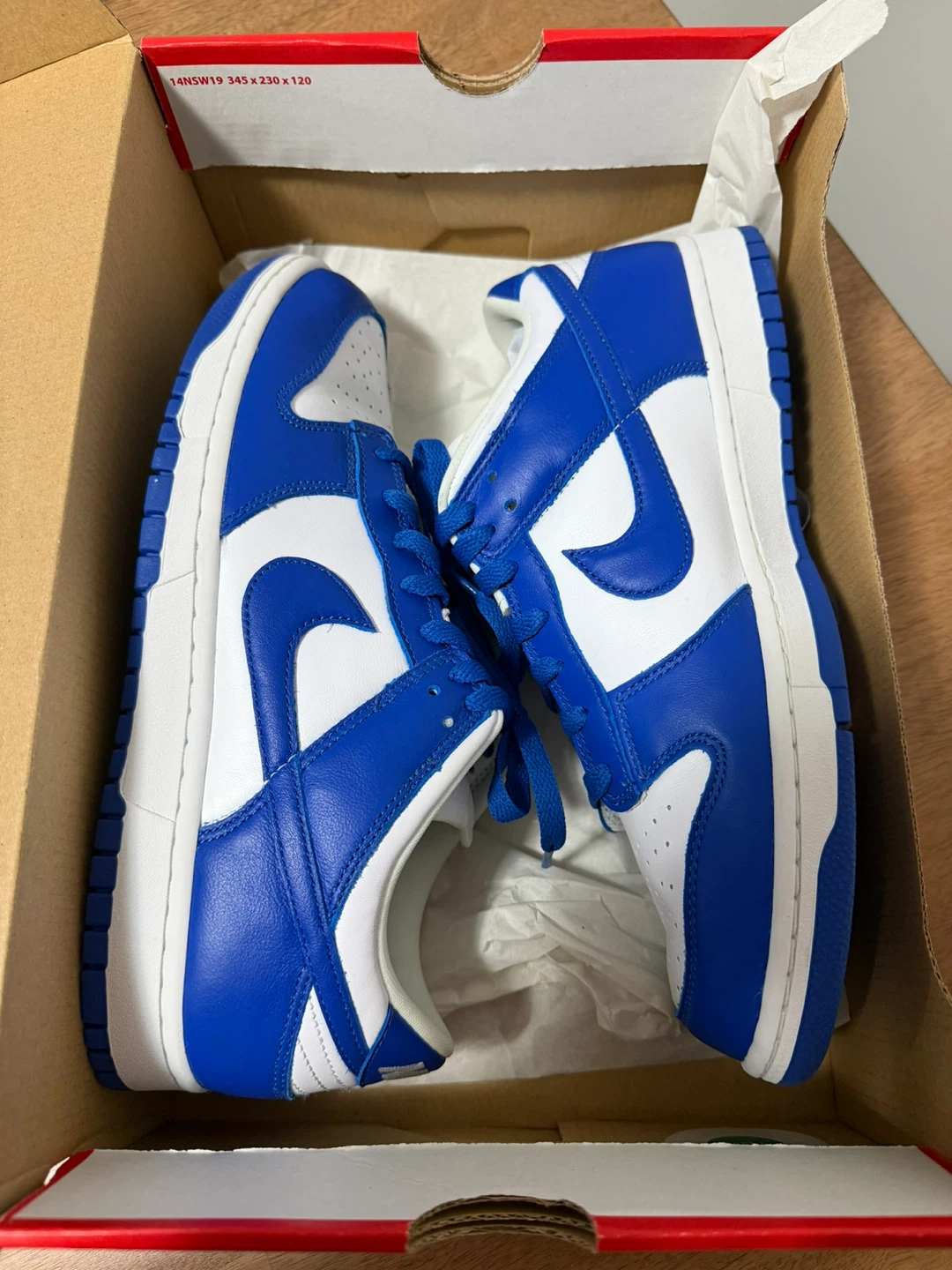 Nike Dunk Low SP White/Blue Size 9.5 - photo 2