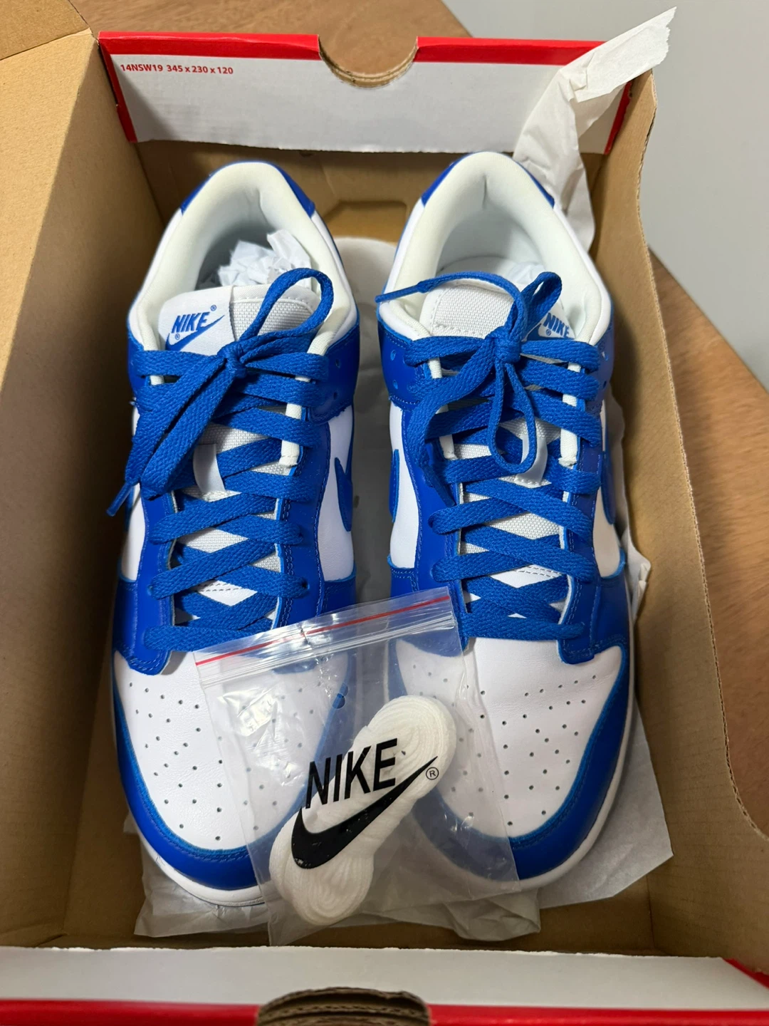 Nike Dunk Low SP White/Blue Size 9.5 - photo 4