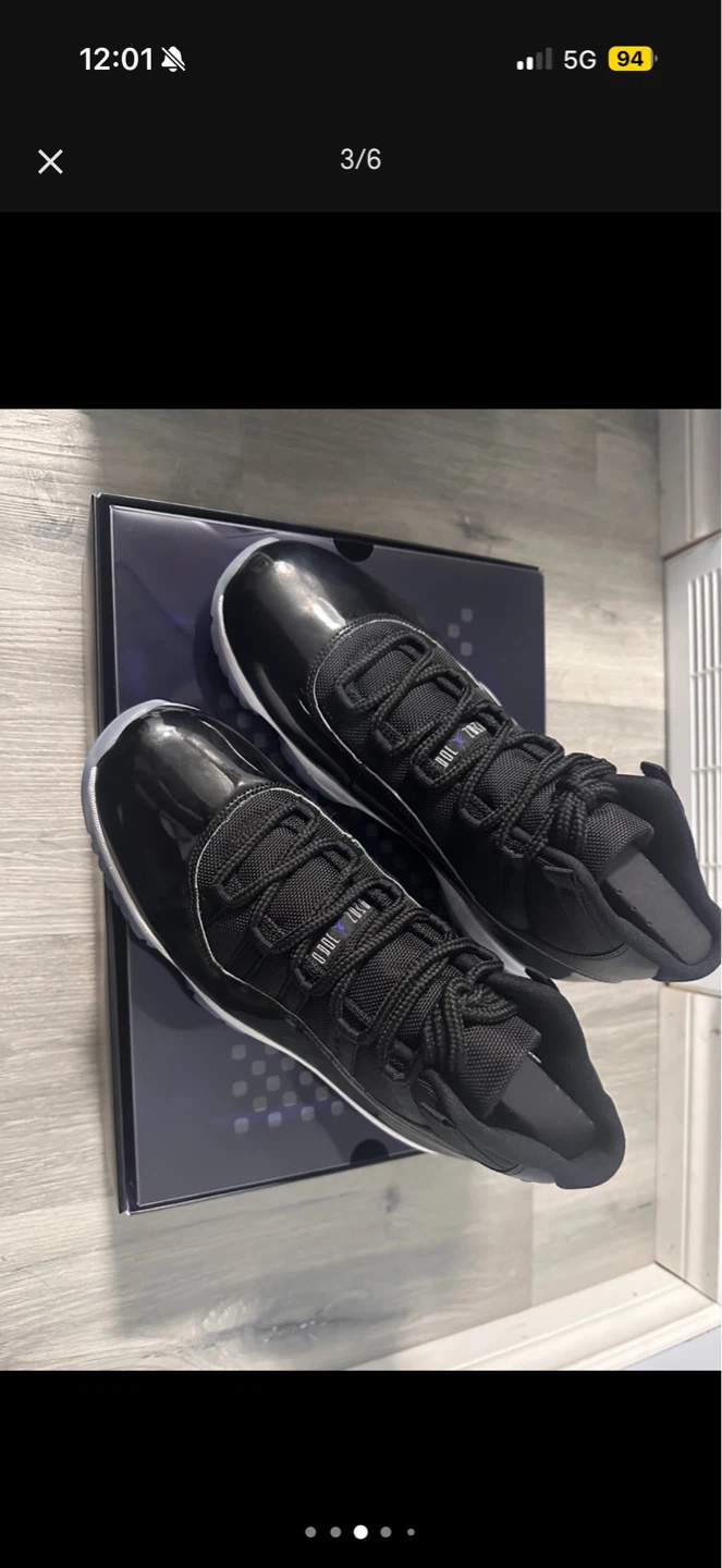 Air Jordan 11 "Black Concord" Sneakers - photo 2