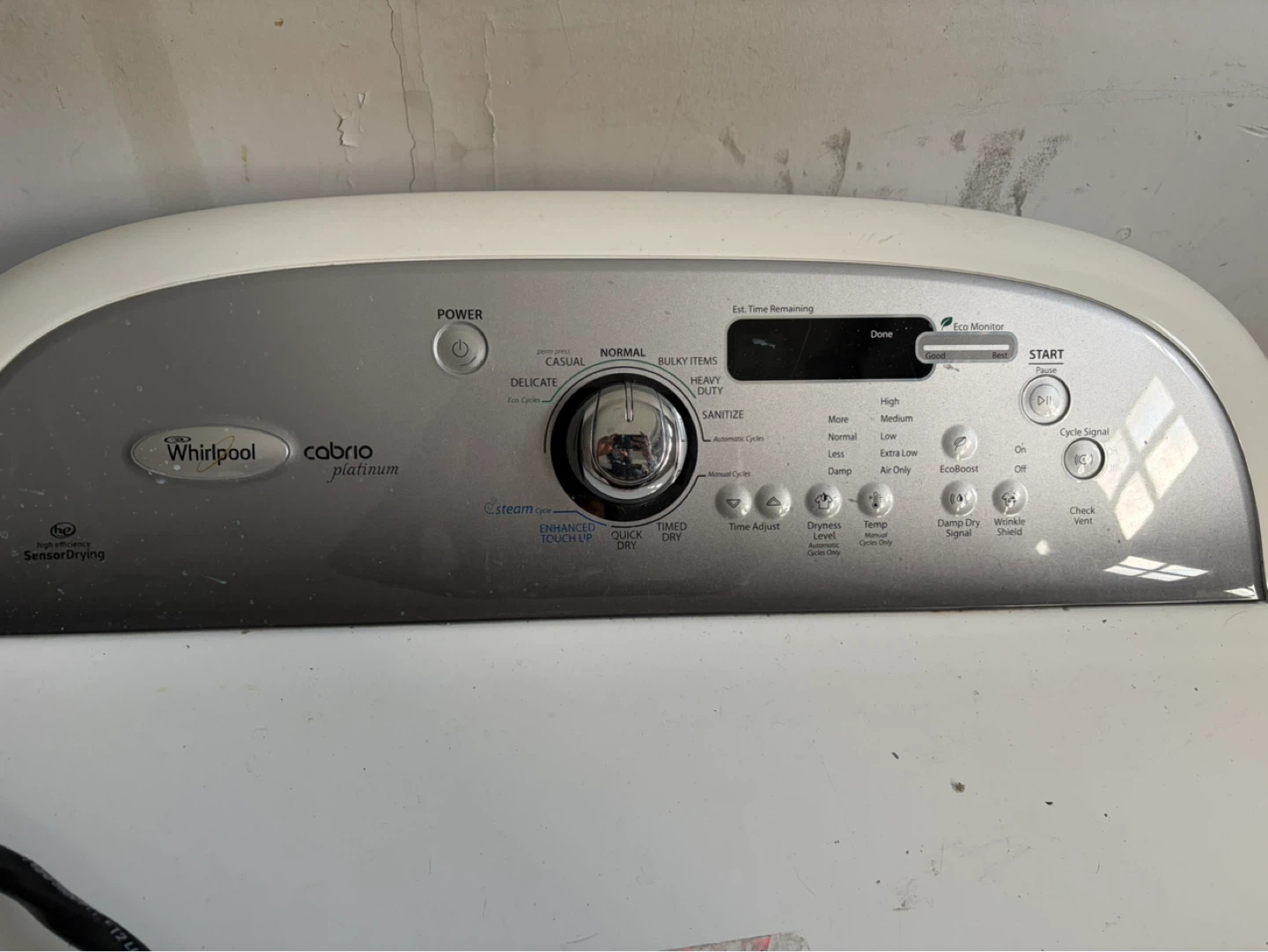 Whirlpool Cabrio Platinum Dryer