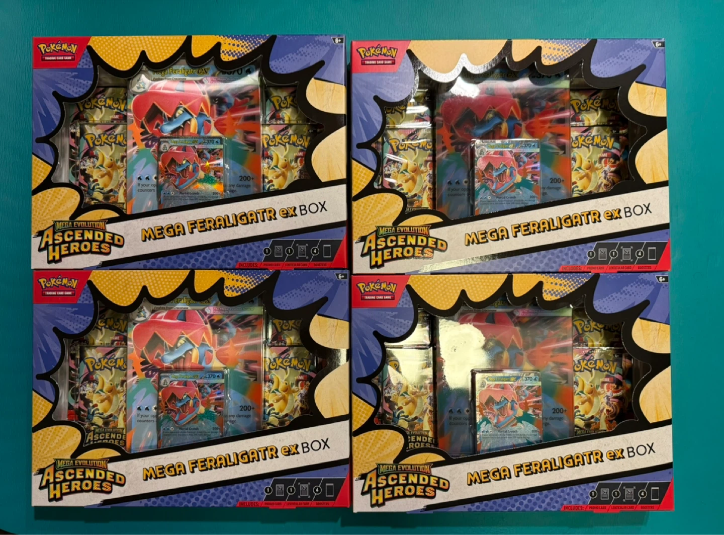 Ascended Heroes Pokemon Mega Feraligatr EX Box
