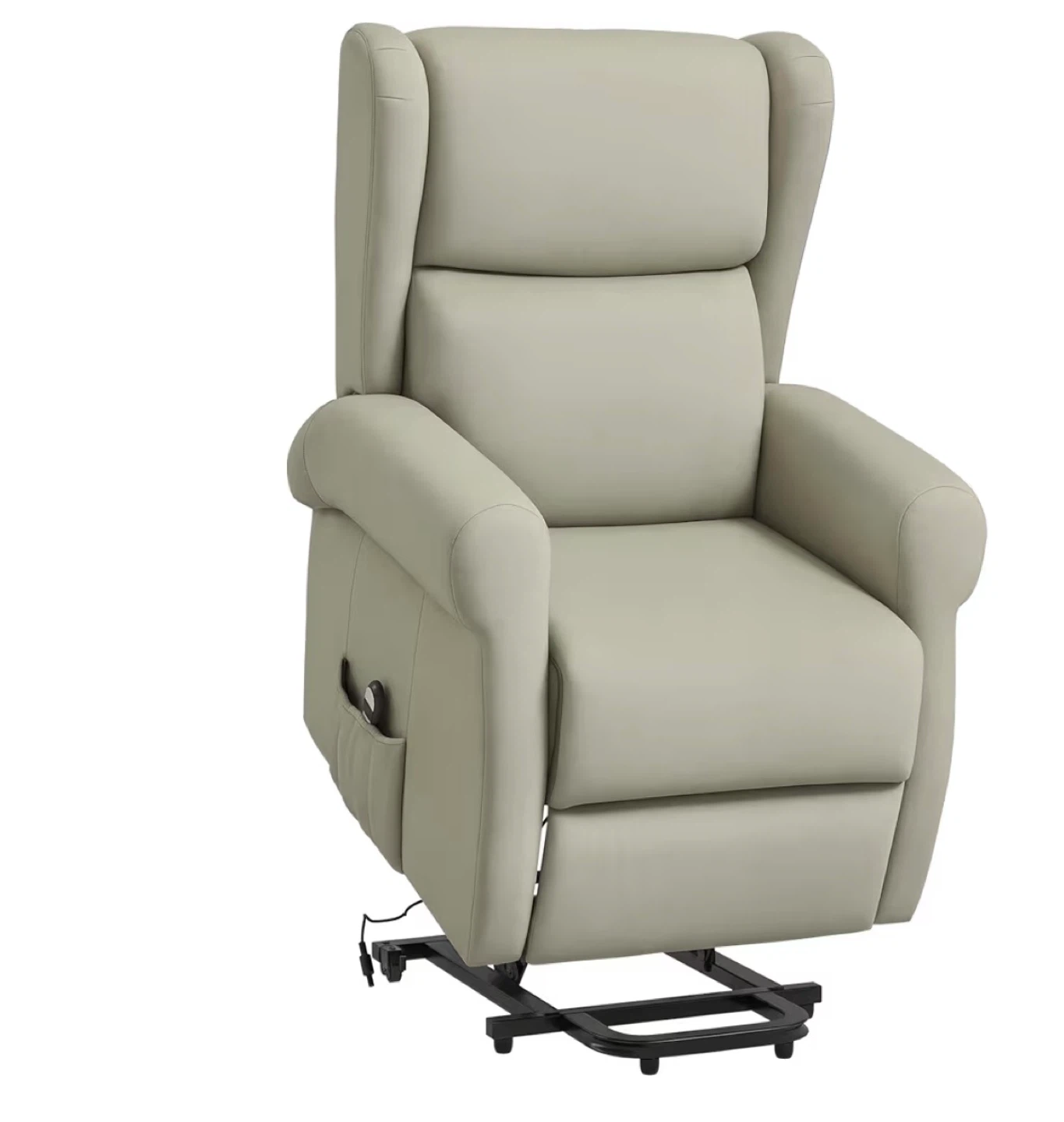 Dark Grey Power Lift Recliner Chair