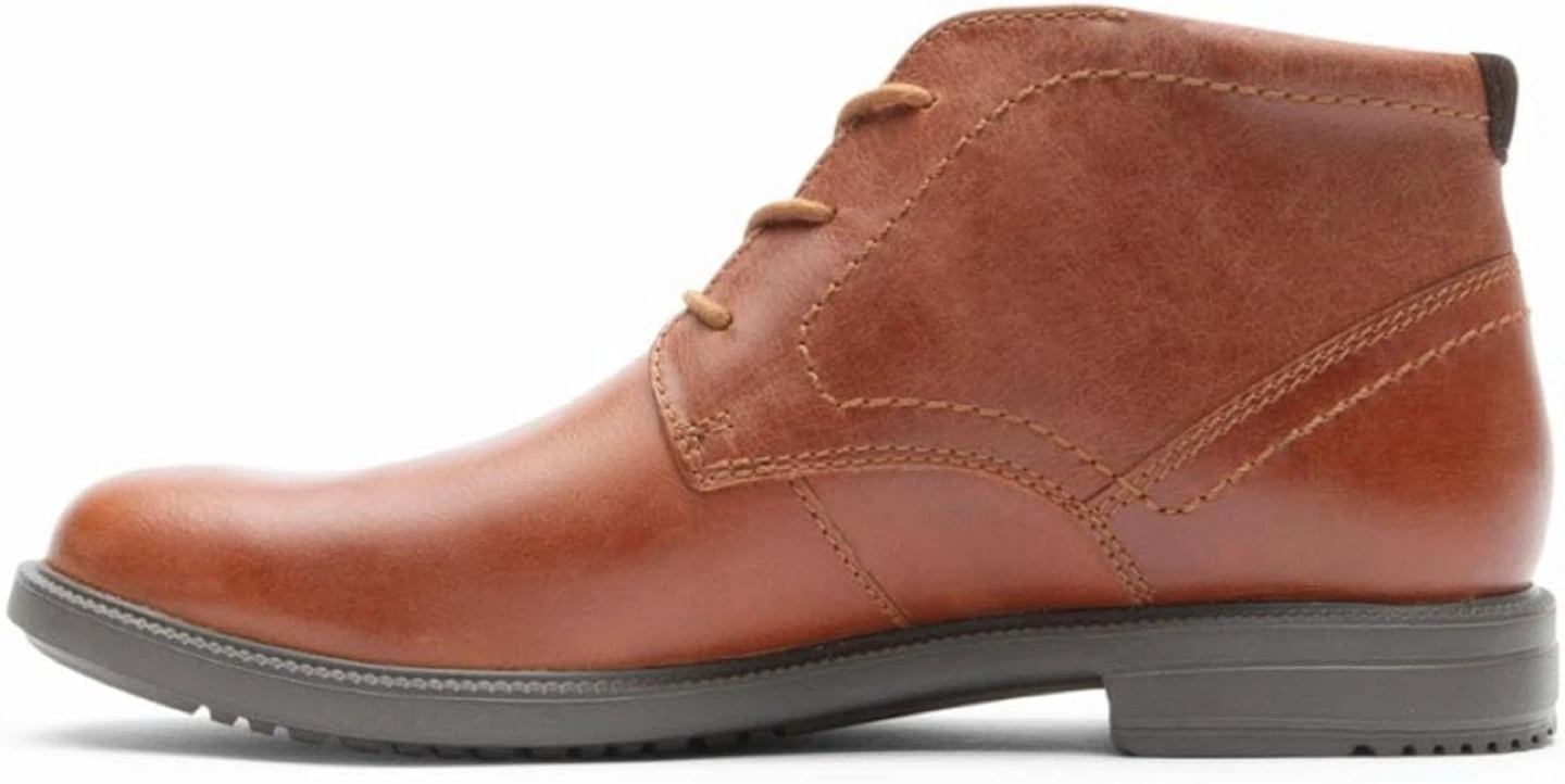 Rockport Men's Brown Leather Chukka Boots - photo 2