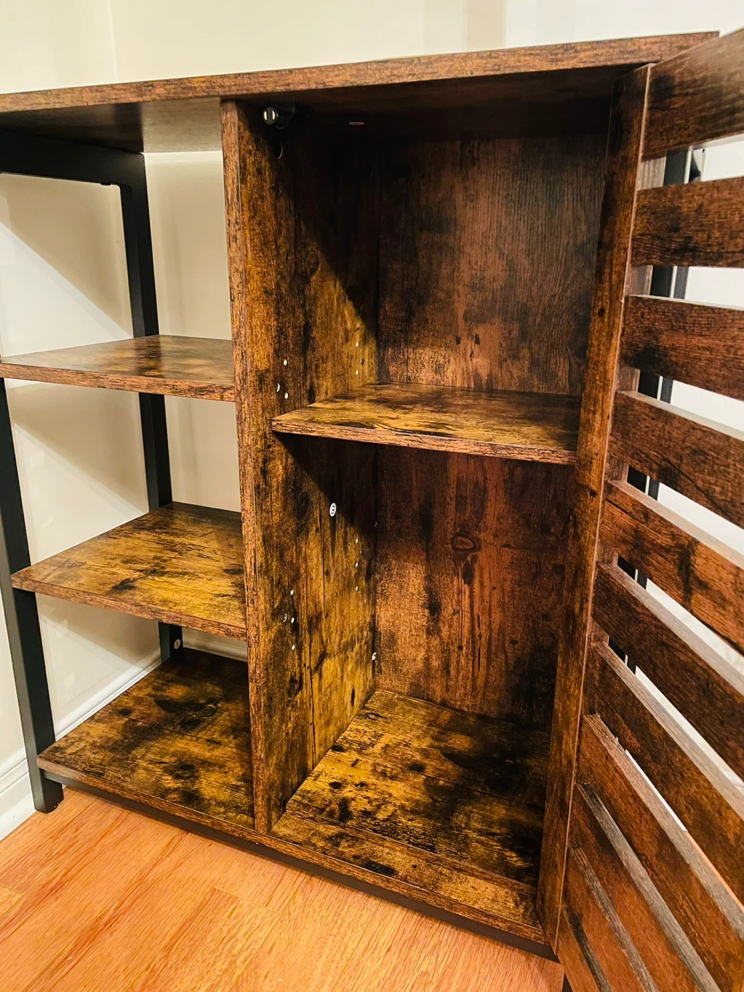 Rustic Brown Storage Cabinet - photo 2
