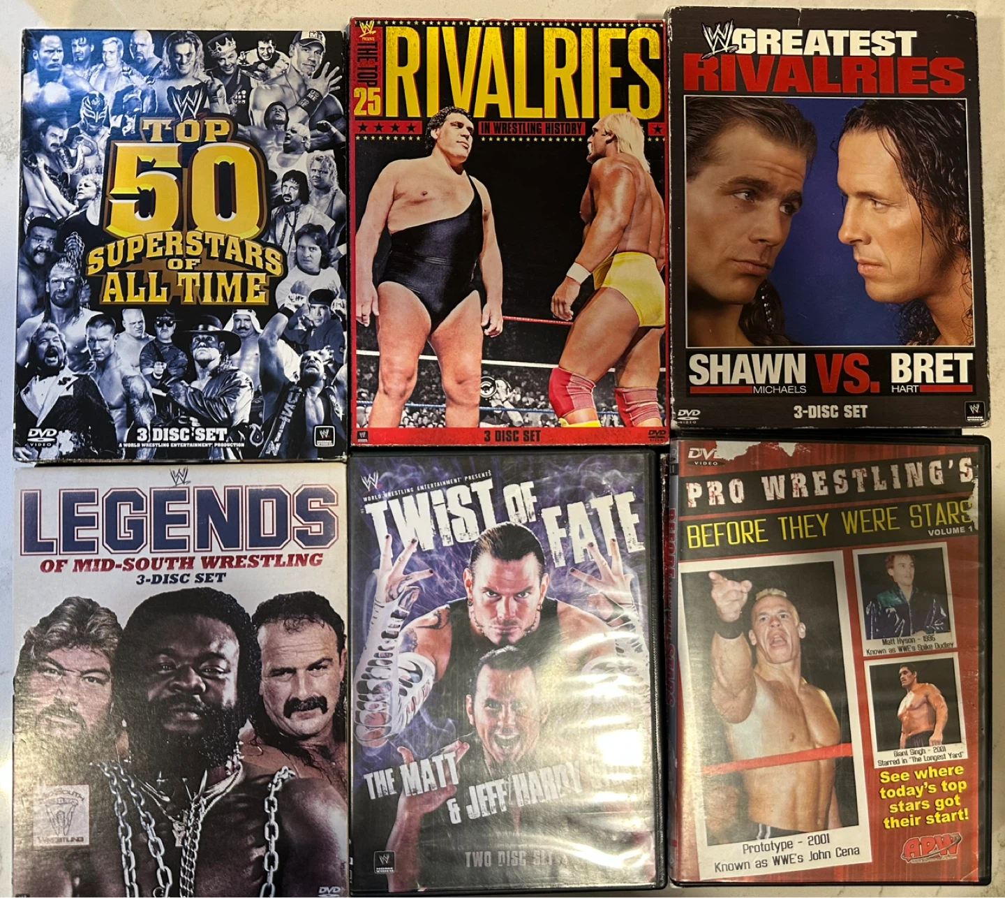 WWE Wrestling DVD Collection - WrestleMania, Summerslam & More - photo 3