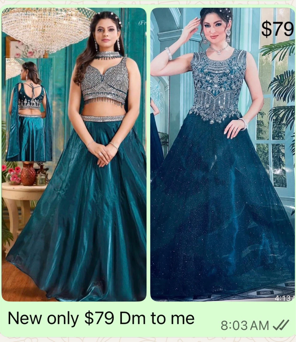 Lehenga Choli more color available sale $ 79must go