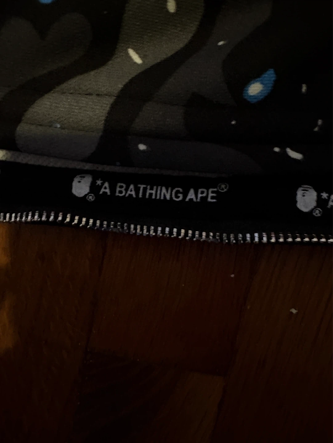 A Bathing Ape Camo Shark Full Zip Hoodie - photo 3