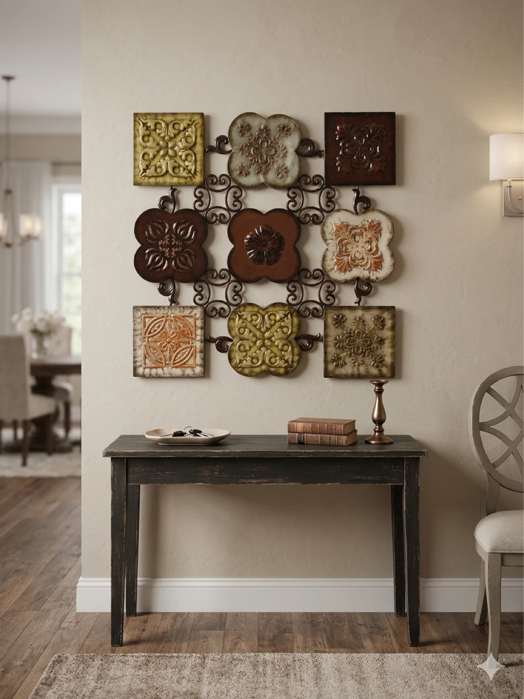 Metal wall decor 35.5” x 35.5” - photo 4