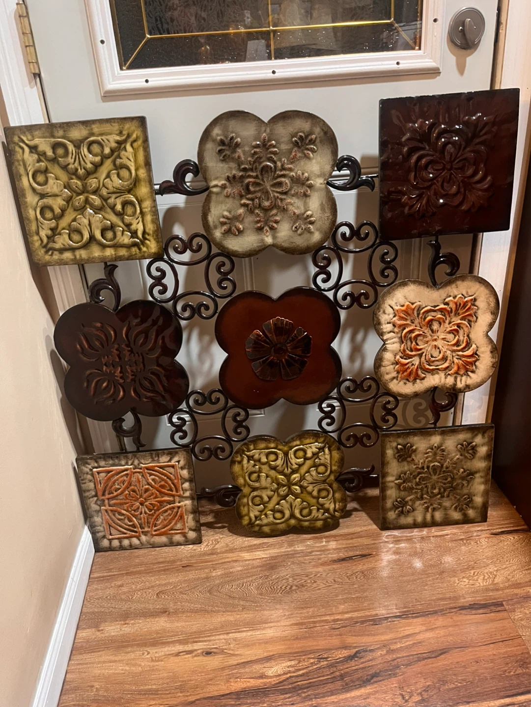 Metal wall decor 35.5” x 35.5” - photo 2