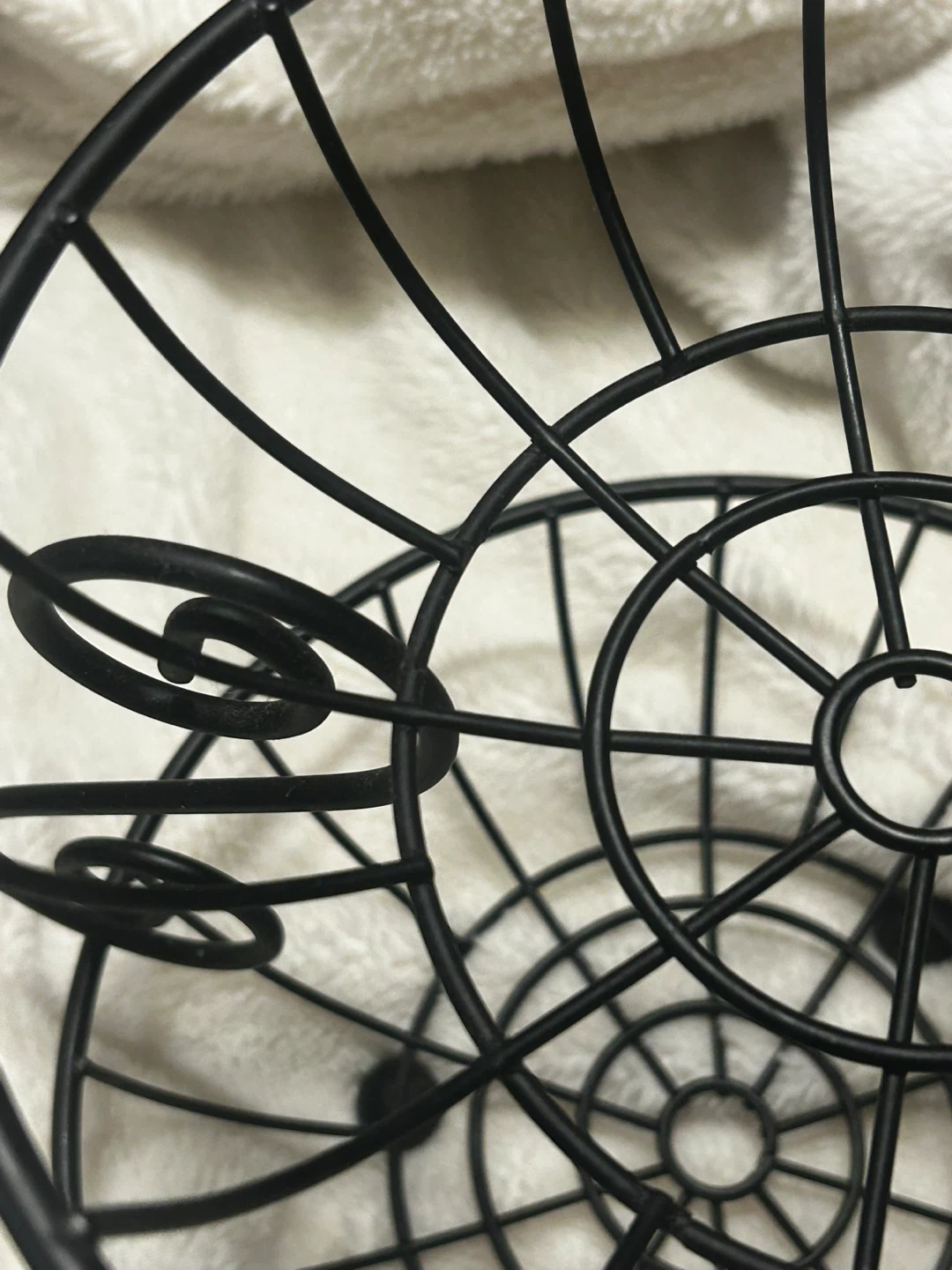 2-Tier Metal Fruit Basket - photo 2