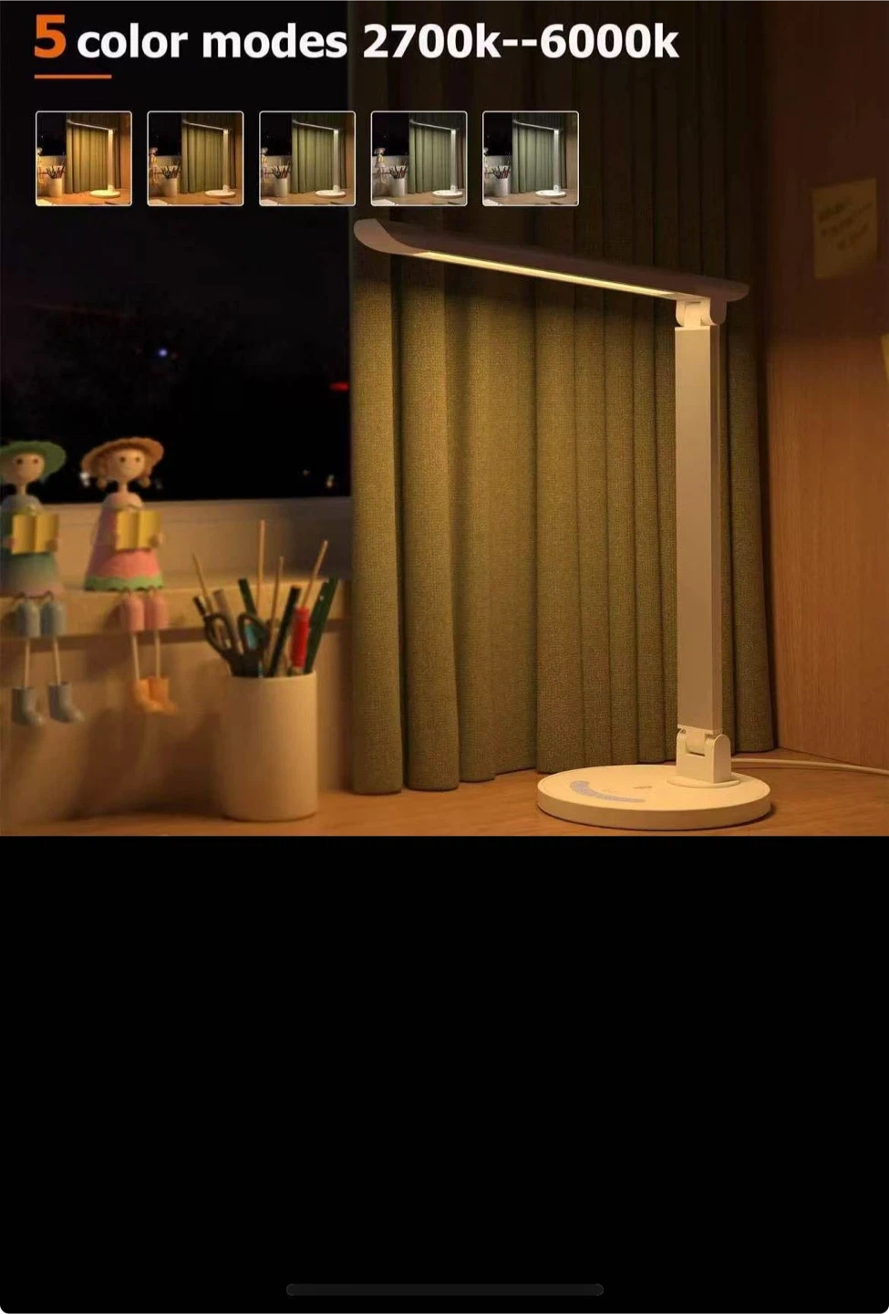 Adjustable LED Desk Lamp