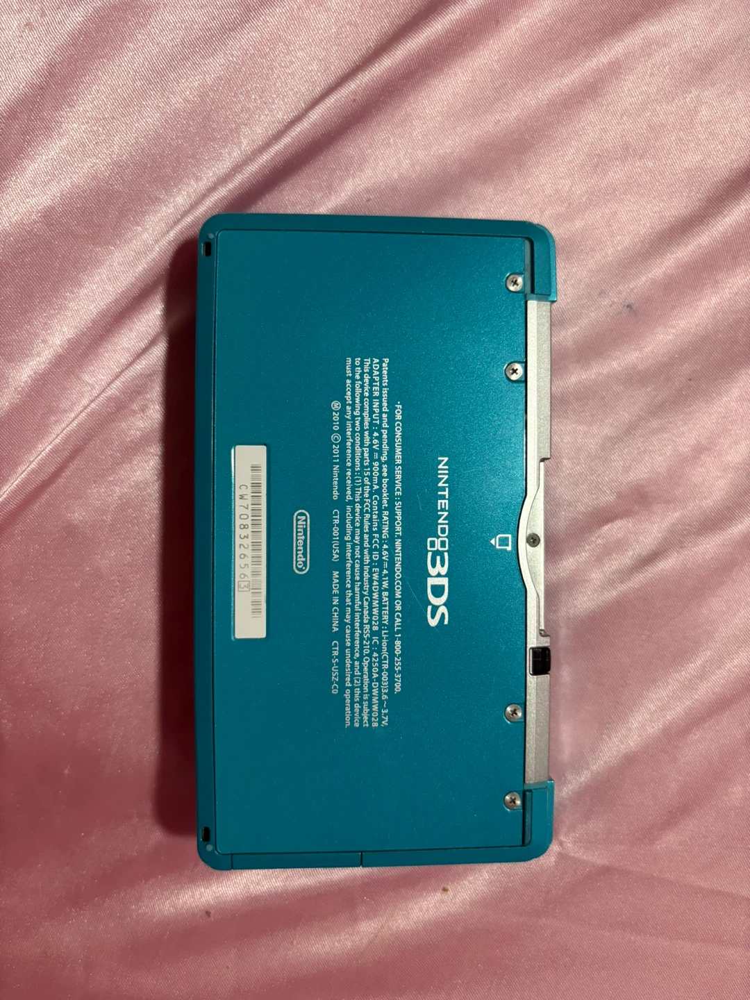 Nintendo 3DS - Teal - photo 4