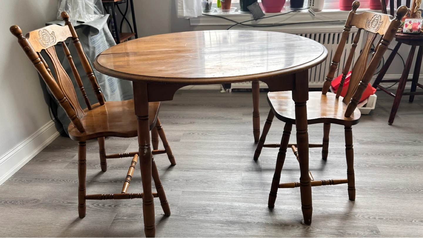 FREE Wooden Dining Chair - photo 3