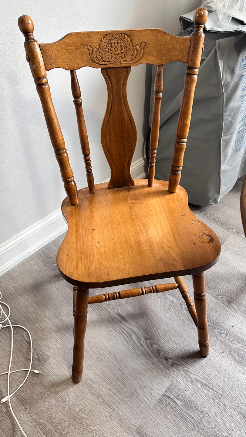 FREE Wooden Dining Chair - photo 2