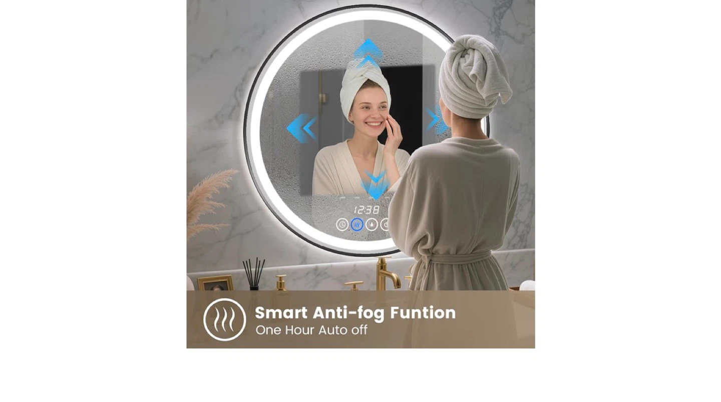 28 inchLED Vanity Mirror with Smart Anti-fog Function - photo 2