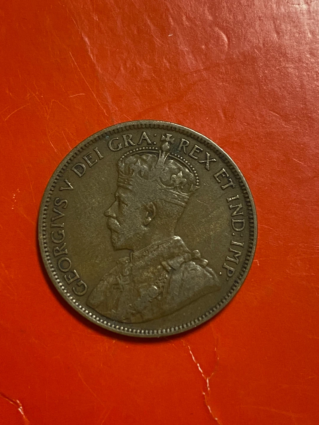1918 Canadian One Cent Coin - photo 2