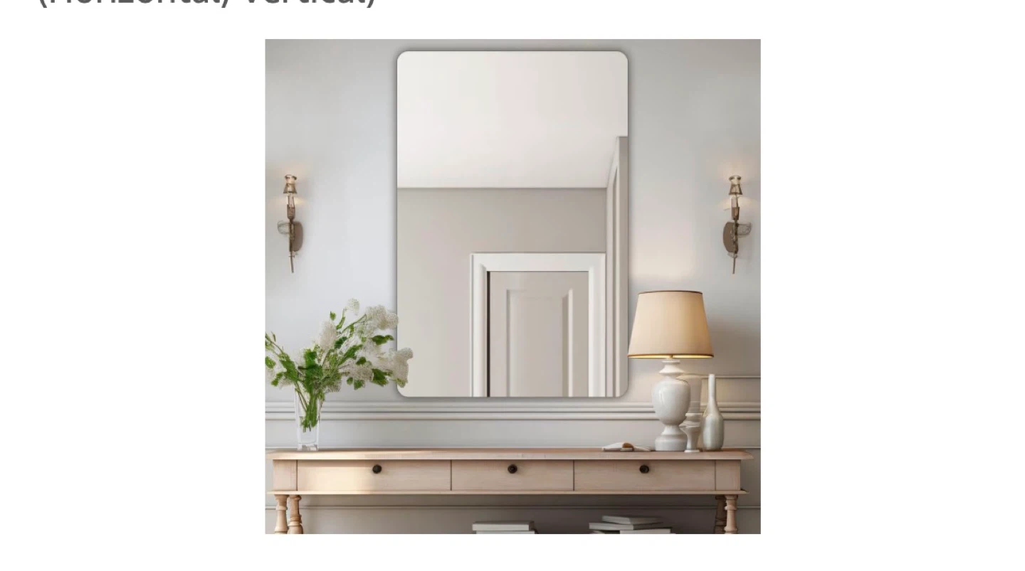 Mirrorons 24x36 4mm HD Copper-Free Mirror
